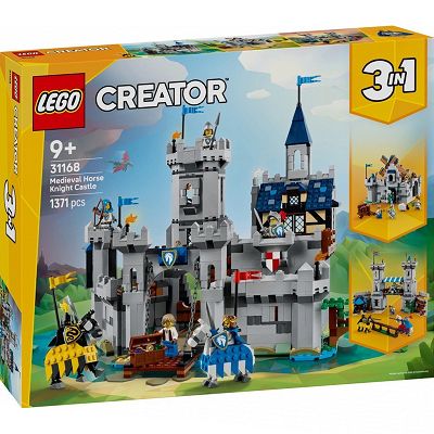 LEGO Creator Średniowieczny zamek rycerzy konnych 31168