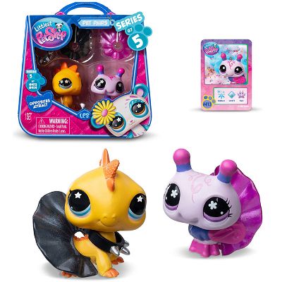 Littlest Pet Shop seria 5 Sugar & Spikes 2-pak #413 i #414 10435