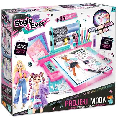 Epee Projekt Moda - Zestaw Pracownia z podświetlaną sceną Light Up Studio 60475