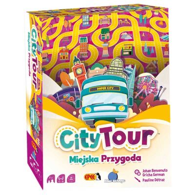 Epee Gra planszowa City Tour Miejszka Przygoda 60859