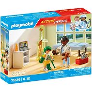 Playmobil - Action Heroes Pediatra z pluszowym misiem 71619