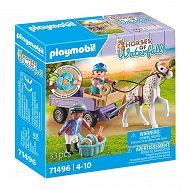 Playmobil Horse of Waterfall - Powóz kucyków 71496