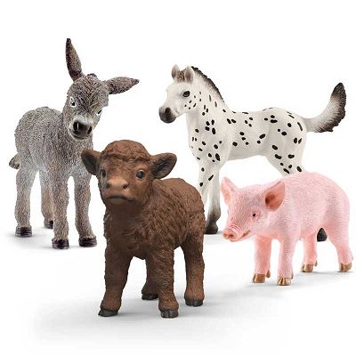 Schleich Farm World - Zestaw Młode zwierzęta gospodarskie 42740