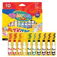 Colorino - Flamastry Zig Zag 10 kolorów 34647