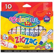 Colorino - Flamastry Zig Zag 10 kolorów 34647