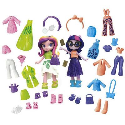 My Little Pony Equestria Girls - Twilight Sparkle i Księżniczka Cadance Laleczki do przebierania F1587