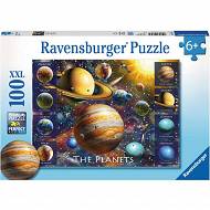 Ravensburger - Puzzle Planety 100 elem. 108534