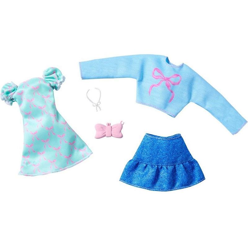 Barbie - Ubranka 2-pak z modnymi dodatkami HYV05
