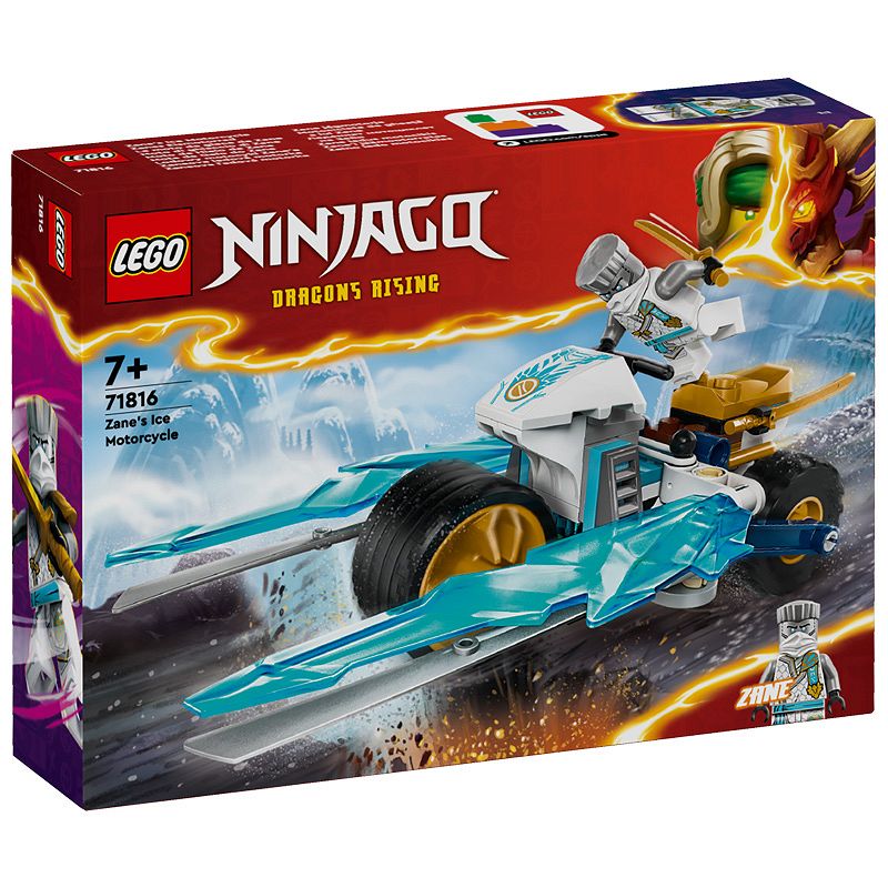 118セット① LEGO Ninjago Lodowy motocykl Zane'a 71816