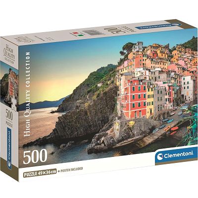 Clementoni Puzzle High Quality Riomaggiore Coast 500 el. 35576
