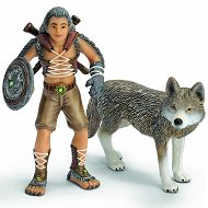 Schleich - Świat BAYALA władca lasu Gregis i wilk 70431