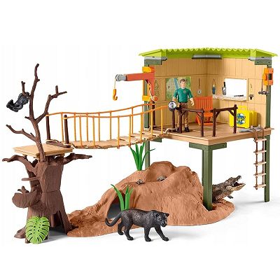 Schleich Wild Life Stacja poszukiwaczy przygód 42507