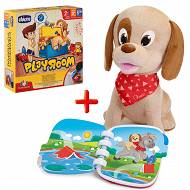 Chicco - Interaktywny piesek Lucky + Gra rodzinna Pokój zabaw 9606