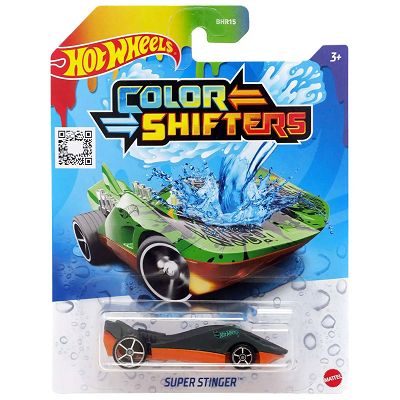 Hot Wheels - Autokolorowańce Auto zmieniające kolor Super Stinger JDN31 BHR15