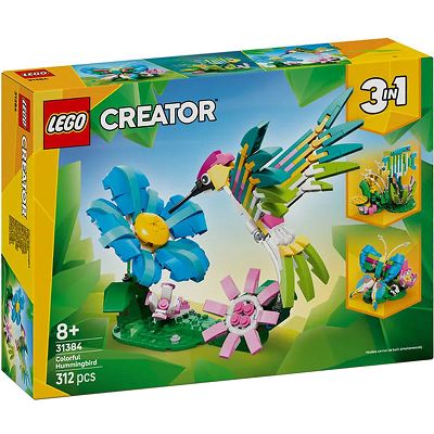 LEGO Creator Dzikie zwierzęta: kolorowy koliber 3w1 31384
