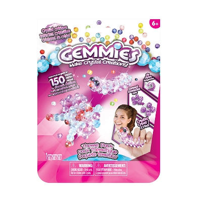 Gemmies - Zestaw tematyczny Kryształowe robaczki 150 elementów 65042