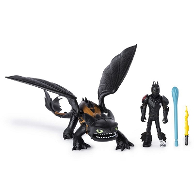 Spin Master Dragons Zestaw figurek smok z Wikingiem Szczerbatek i Czkawka 20103709