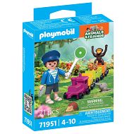 Playmobil Animals & Friends Wycieczka lokomotywą 71951