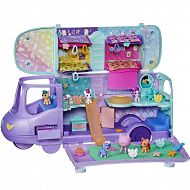 My Little Pony Mini World Magic Grzywolot Latający Autokar kucyków + 5 figurek F7650