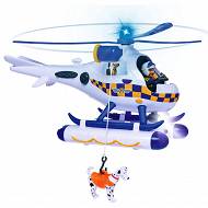 Simba Strażak Sam - Helikopter Police Wallaby + figurka Rose i Radara 9252537