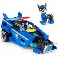 Psi Patrol Movie2 - Pojazd policyjny ze światłem i dźwiękiem + figurka Chase 20143007