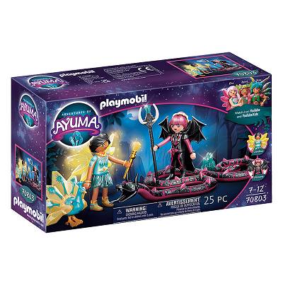 Playmobil Ayuma Crystal Fairy i Bat Fairy z tajemniczymi zwierzętami 70803