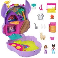 Polly Pocket Zestaw kompaktowy Biwakowa lama HKV33