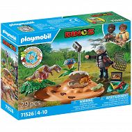 Playmobil - Gniazdo Stegosaurusa i złodziej jaj 71526