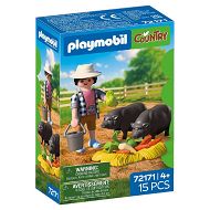Playmobil Country Rolnik z brzuchatą świnką 72171