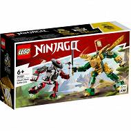 LEGO Ninjago Starcie Lloyda z Mechem EVO 71781