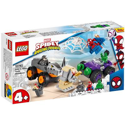 LEGO Marvel Spidey i super-kumple Hulk kontra Rhino 10782