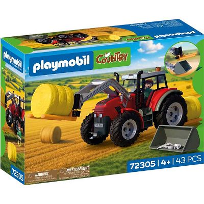 Playmobil Country Duży traktor z belami siana 72305