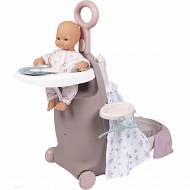 Smoby Baby Nurse - Wielofunkcyjna walizka Centrum opieki 3w1 220374