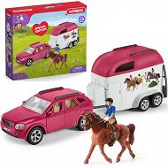 Schleich Horse Club Centrum Samochód z przyczepą dla konia 72223