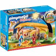 Playmobil - Stajenka z oświetleniem 9494