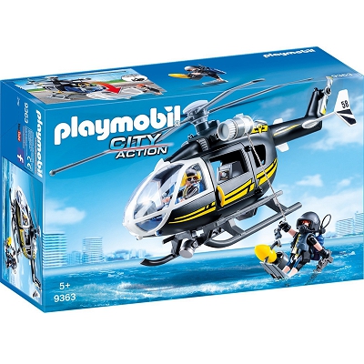 Playmobil - Helikopter jednostki specjalnej 9363