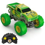 Hot Wheels Monster Trucks RC Gunkster zdalnie sterowany świecący w ciemności 1:15 HTP15