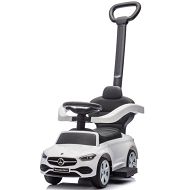 Milly Mally Jeździk Pojazd z rączką MERCEDES C-Class White