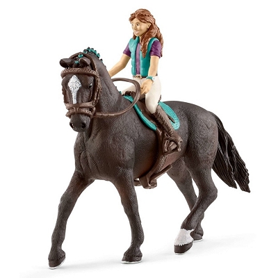 Schleich - Lisa i wałach Storm 42516