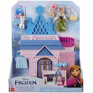 Disney Frozen Zamek Anny z lalką i figurką Olafa HLX02