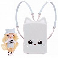 Na! Na! Na! Surprise - NaNaNa Popielato-błękitny plecak Khloe Kitty + lalka Mini Fashion 592341