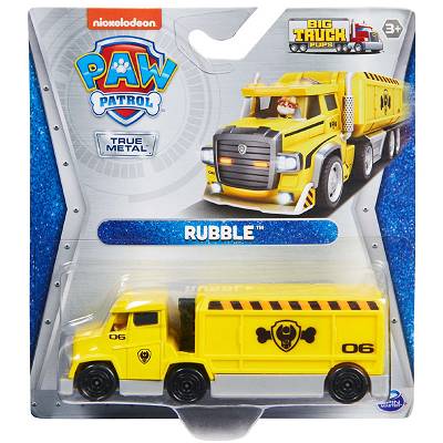 Psi Patrol - Big Truck Ciężarówka Rubble True Metal 20136543 6063833
