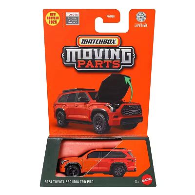 Matchbox Moving Parts - 2024 Toyota Sequoia TRD Pro JGV33