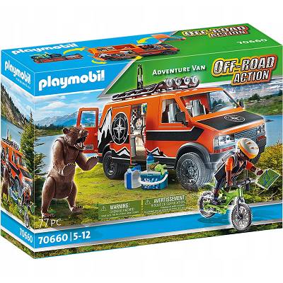 Playmobil - Wyprawa Off Road Van terenowy Kamper 70660
