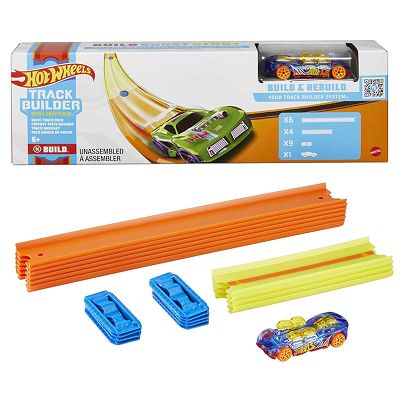 Hot Wheels - Zestaw do rozbudowy torów + autko GVG13
