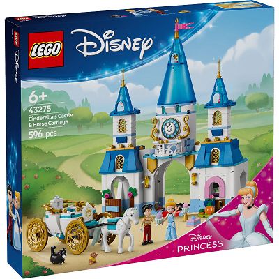 LEGO Disney Princess Zamek Kopciuszka i kareta 43275