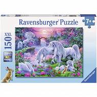 Ravensburger - Puzzle Jednorożec o zachodzie słońca 150 elem. 100217