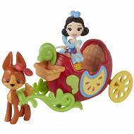Hasbro Disney Princess - Mini laleczka Śnieżka i jabłkowy powóz C0534