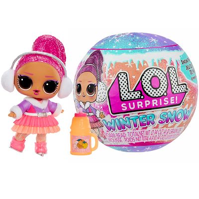 L.O.L. SURPRISE -  LOL Surprise Winter Snow laleczka w kuli 120643