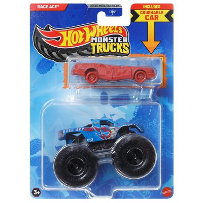 Hot Wheels - Monster Truck Race Ace + Bonus JCG42 GRH81